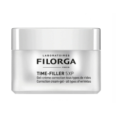 Filorga Time-Filler 5XP – Filorga – 50 ml crema-gel – Trattamento correttivo per tutti i tipi di rughe di viso e collo