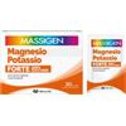 MASSIGEN MAGNESIO E POTASSIO FORTE ZERO ZUCCHERI 30 BUSTINE MASSIGEN MAGNESIO E POTASSIO FORTE ZERO ZUCCHERI 30 BUSTINE