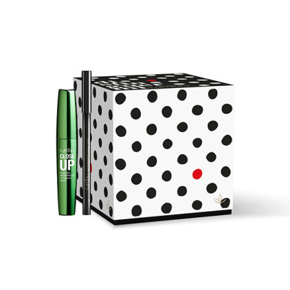 EUPHIDRA  DISTINGUERMI COFANETTO REGALO 1 MASCARA CLOSE UP VOLUME WP 12ML+ 1 MATITA OCCHI KAJAL NERO  