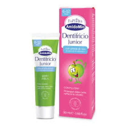 EUPHIDRA AMIDOMIO DENTIFRICIO MELA 6-12 MESI 50ML