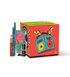 Euphidra Cofanetto Regalo Una Festa Indimenticabile Viva Eye Liner + Crema Mani Petali Rosa 50 Ml + Rossetto Mat + Matitone Labbra + Stilo Occhi Waterproof