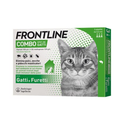 FRONTLINE Combo Spot On Gatti 3 Pipette