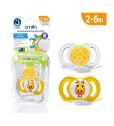 J BIMBI SMILE SUCCHIETTO 2-6 MESI GIRAFFA 2 PEZZI