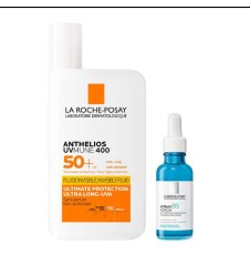 La Roche Posay Anthelios Uv Mune Fluido Invisibile 50ml + Hyalu B5 10ml