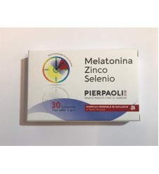 MELATONINA ZINCO + SELENIO 30 COMPRESSE PIERPAOLI