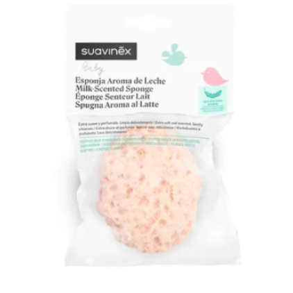 SUAVINEX SPUGNA AROMA LATTE ROSA/BLU 1 PEZZO