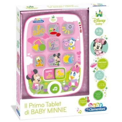 CLEMENTONI  PRIMO TABLET BABY MINNIE