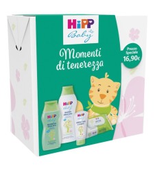 HIPP COFANETTO MOMENTI DI TENEREZZA Shampoo + Detergente + Crema + Salviette