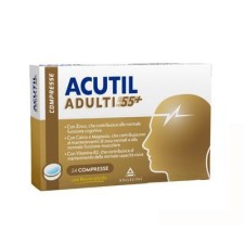 ACUTIL ADULTI 55+ 24 COMPRESSE - Integratore per la funzione cognitiva e muscolare