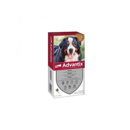 ADVANTIX SPOT ON 6 PIPETTE 40-60KG