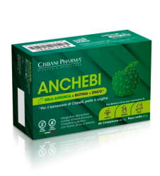 ANCHEBI CISBANI PHARMA 60 Compresse - Integratore per il benessere di pelle, capelli e unghie