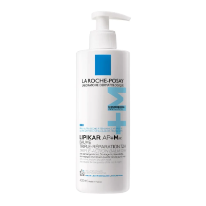 La Roche Posay Lipikar AP+ Max Crema Riparatrice per Prurito e Pelle Secca 400ml
