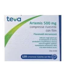 ARTEMIS 120 COMPRESSE RIVESTITE 500MG