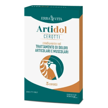 ARTIDOL CEROTTI PER DOLORI MUSCOLARI E ARTICOLARI 5 Pezzi