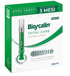 BIOSCALIN TOTAL CARE ATTIVATORE CAPILLARE ANTICADUTA 2 APPLICATORI