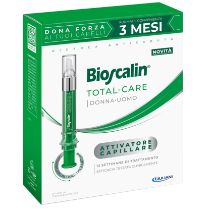BIOSCALIN TOTAL CARE ATTIVATORE CAPILLARE ANTICADUTA 2 APPLICATORI