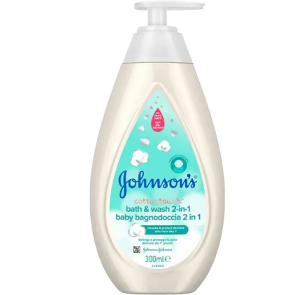 JOHNSONS BABY COTTONTOUCH BAGNODOCCIA 2IN1 300ML