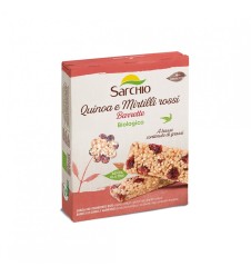 SARCHIO Snack Barrette Quinoa/Mirtilli Rossi 80g