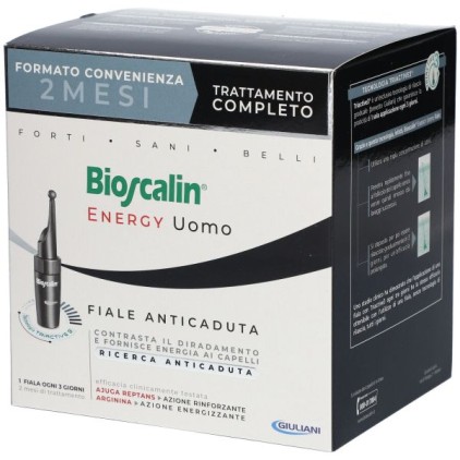 BIOSCALIN Energy Uomo 10 Fiale Anti caduta