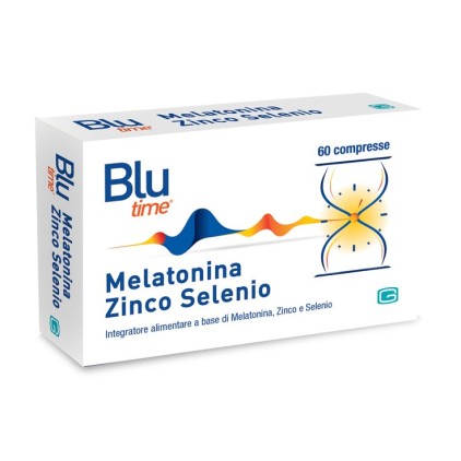 BLU TIME Melatonina Zinco Selenio 60 Compresse