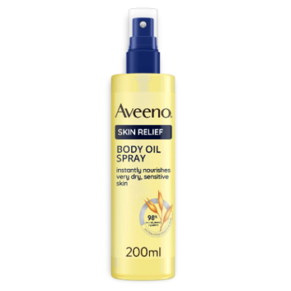 AVEENO SKIN RELIEF OLIO CORPO SPRAY IDRATANTE PELLE SECCA SENSIBILE 200ML
