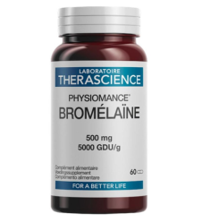 PHYSIOMANCE Bromelaine 60 Capsule - Integratore per la funzione digestiva e il drenaggio dei liquidi corporei