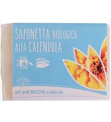 Fior di Loto Saponetta alla Calendula Biologica 100g