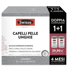 SWISSE CAPELLI PELLE UNGHIE BIPACK 60+60 COMPRESSE