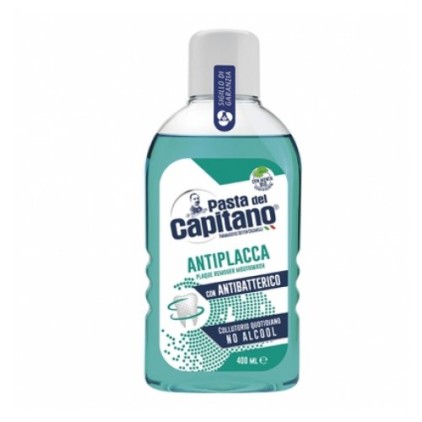 PASTA DEL CAPITANO COLLUTORIO ANTIPLACCA ANTIBATTERICO 400ML
