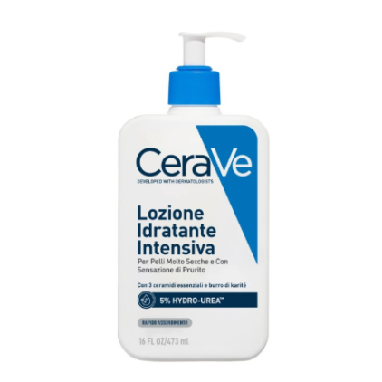CeraVe Lozione Idratante Intensiva - CeraVe - Flacone 355 ml - Lozione per pelli secche ad assorbimento rapido