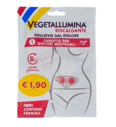Vegetallumina - Cerotto Riscaldante Dolori Mestruali 15x10cm 1 Pezzo