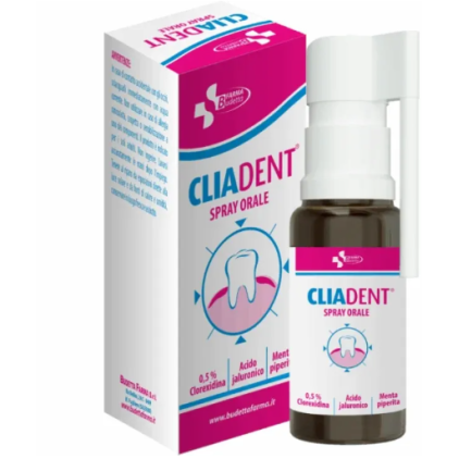 CLIADENT SPRAY ORALE ANTIPLACCA CLOREXIDINA 0,5% 20ML