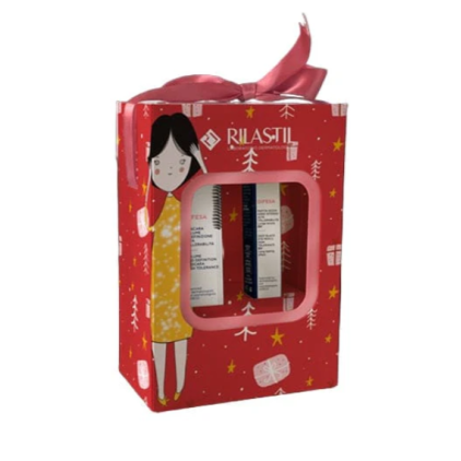 Rilastil Difesa Cofanetto con Mascara Volume e Definizione 10ml + Matita Occhi Nero Intenso Lunga Tenuta  1,1g - Idea Regalo Beauty