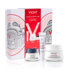 Vichy Cofanetto Spa Protocollo Antirughe con Liftactiv H.A. Crema PNM 50ml + UVAGE 15ml + Crema Notte 15ml - Cofanetto Regalo Beauty