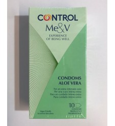 CONTROL ME&V Condoms Preservativi Aloe Vera 10 pezzi