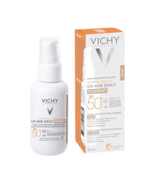 VICHY Capital Soleil UV Age Daily Pigment Fluido Solare Colorato SPF50+ Colorazione Media 40ml