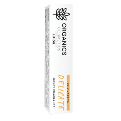 ORGANICS COSMETICS LIP OIL ROSSO OLIO LABBRA DELICATE FRAGRANZA MIELE 3,5ML