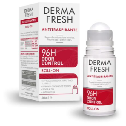 DERMAFRESH 96H Deodorante Antitraspirante Odor Control RollOn 50ml