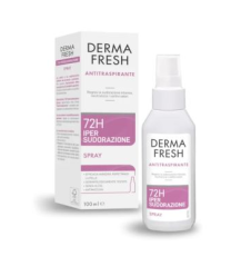 DERMAFRESH 72H Deodorante Antitraspirante Pelli Sensibili Spray 100ml