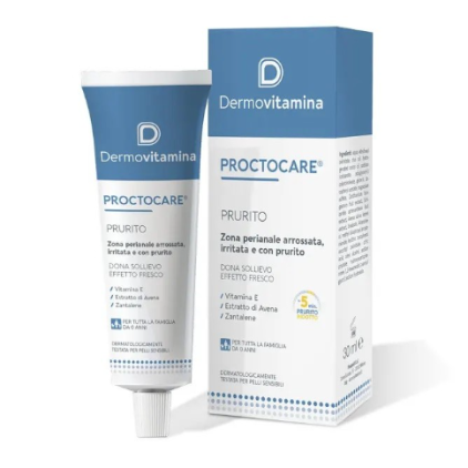 Dermovitamina Proctocare 30 ml - Crema contro il Prurito Anale