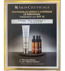 SKINCEUTICALS ADVANCED BRIGHTENING COFANETTO CORREZIONE DISCROMIE - Advanced Brightening UV Defense Suncreen 40ml + Ptiox 12ml