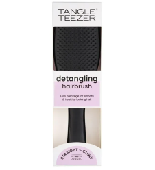 TANGLE TEEZER THE WET DETANGLER BLACK - Spazzola nera districante capelli lisci e ricci