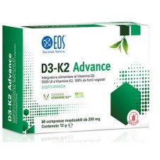 EOS D3 K2 ADVANCE 60 COMPRESSE MASTICABILI
