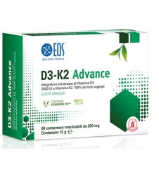 EOS D3 K2 ADVANCE 60 COMPRESSE MASTICABILI