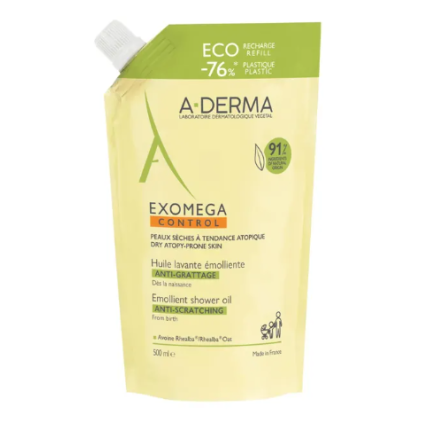 EXOMEGA Control Olio Lavante Emolliente - Ricarica 500ml
