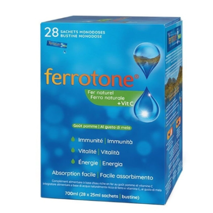 FERROTONE Apple 28 Bustine 25ml