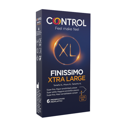 CONTROL Finissimo XL 6 Profilattici