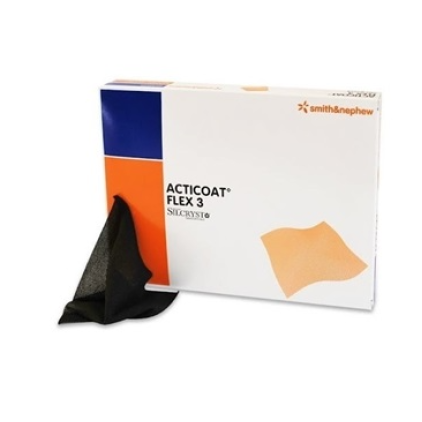 ACTICOAT Flex 3 5x5cm 5 Pezzi Medicazione per piaghe da decubito