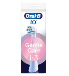 Oral B IO Gentle Care 3 pezzi - Testine di Ricambio per Spazzolino Elettrico