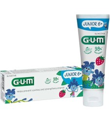 Gum Junior Dentifricio 6+ Anni Gusto Fragola 50ml